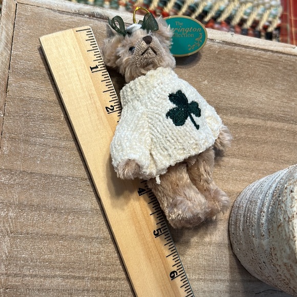 The Bearington Collection 3639 Clover Vintage NWT Plush Bear with Sweater - Picture 5 of 10